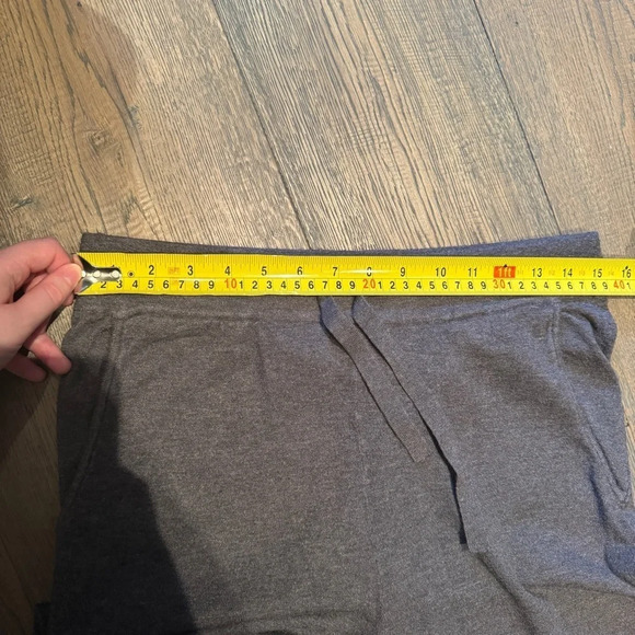 H&M Basics Grey Purple Split Hem Lounge Pants Soft Comfortable Loungewear EUC - Picture 6 of 14